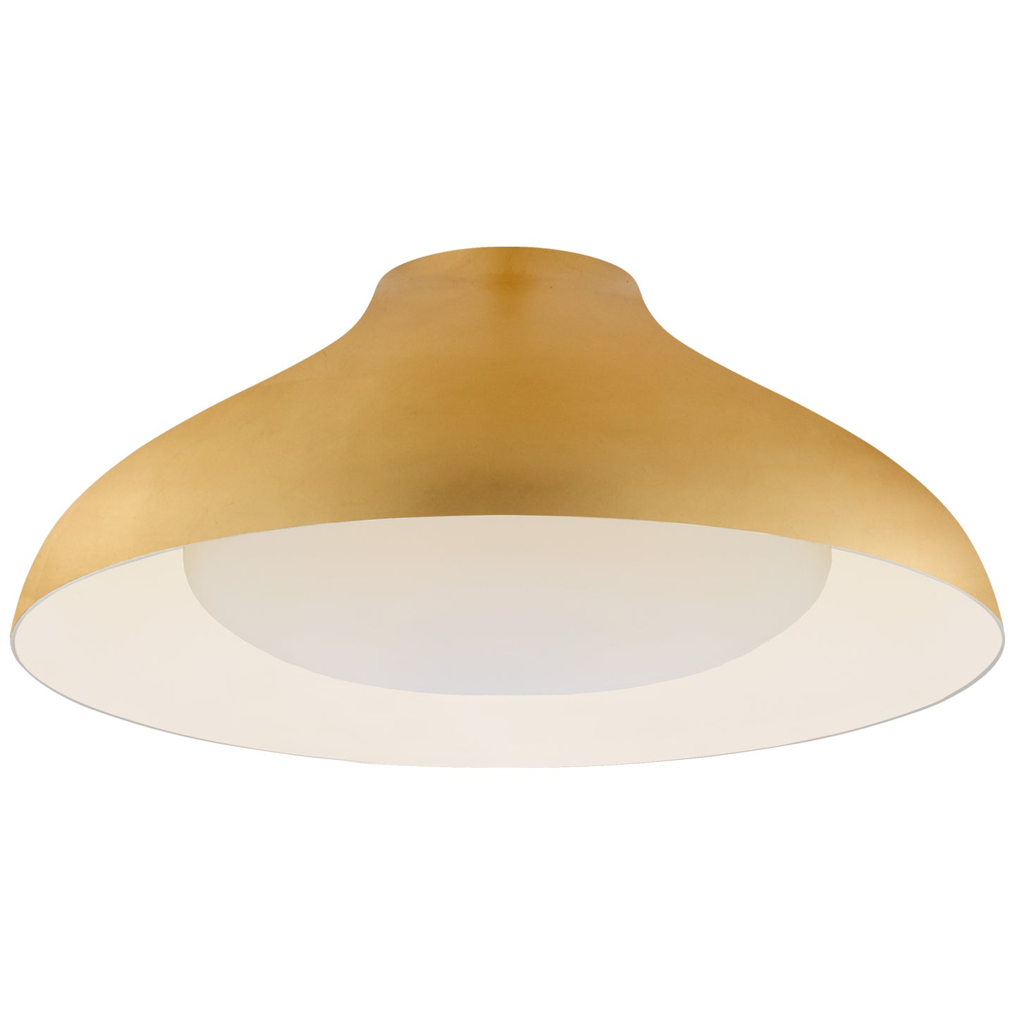 Visual Comfort Signature - ARN 4351G-SWG - LED Flush Mount - Agnes - Gild