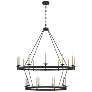 Visual Comfort Signature - CHC 1608BZ - 20 Light Chandelier - Launceton - Bronze