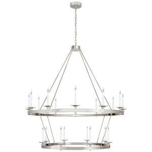 Visual Comfort Signature - CHC 1608PN - 20 Light Chandelier - Launceton - Polished Nickel