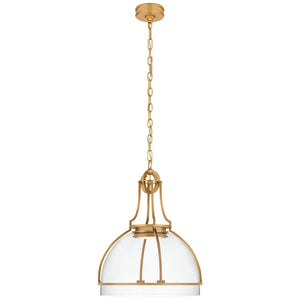 Visual Comfort Signature - CHC 5482AB-CG - LED Pendant - Gracie - Antique-Burnished Brass