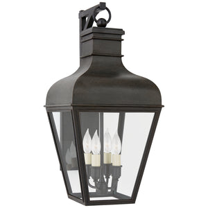 Visual Comfort Signature - CHO 2160FR-CG - Four Light Wall Lantern - Fremont - French Rust