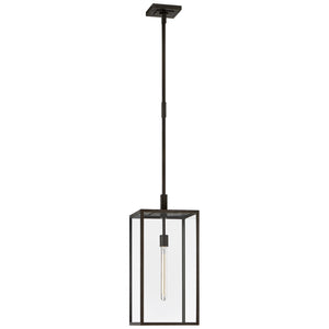 Visual Comfort Signature - CHO 5934AI-CG - One Light Hanging Lantern - Fresno - Aged Iron