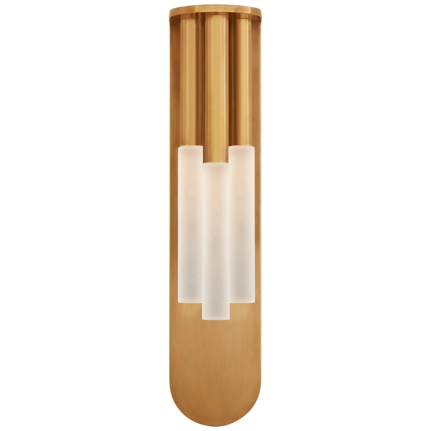 Visual Comfort Signature - KW 2284AB-EC - LED Wall Sconce - Rousseau - Antique-Burnished Brass