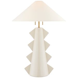 Visual Comfort Signature - KW 3681IVO-L - Two Light Table Lamp - Senso - Ivory