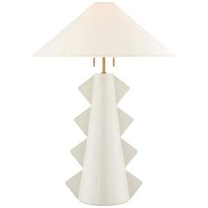 Visual Comfort Signature - KW 3681IVO-L - Two Light Table Lamp - Senso - Ivory