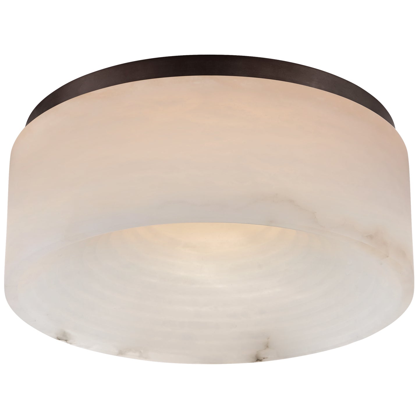 Visual Comfort Signature - KW 4902BZ-ALB - LED Flush Mount - Otto - Bronze