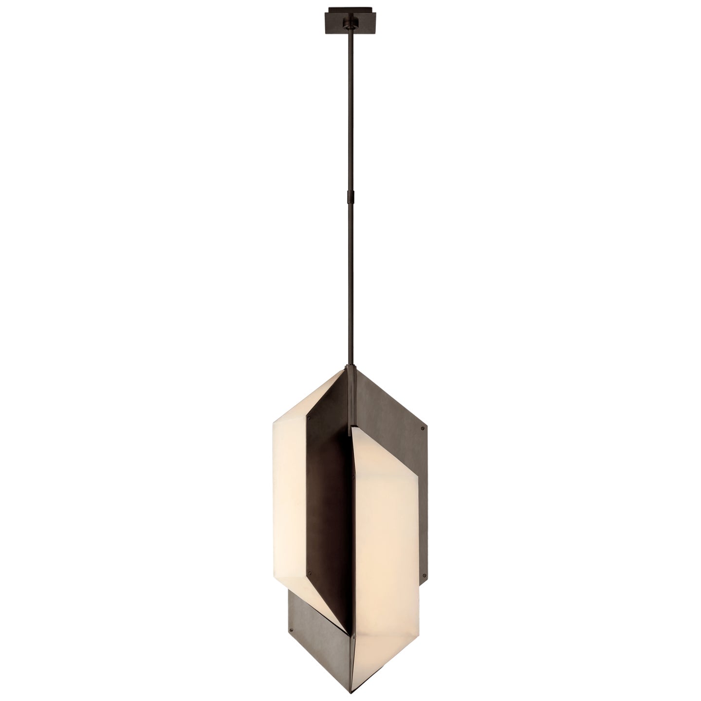 Visual Comfort Signature - KW 5722BZ-ALB - LED Pendant - Ophelion - Bronze