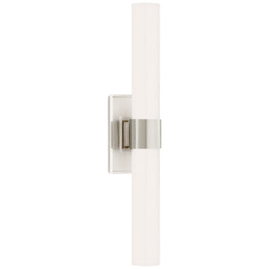 Visual Comfort Signature - S 2164PN-WG - Two Light Wall Sconce - Presidio - Polished Nickel