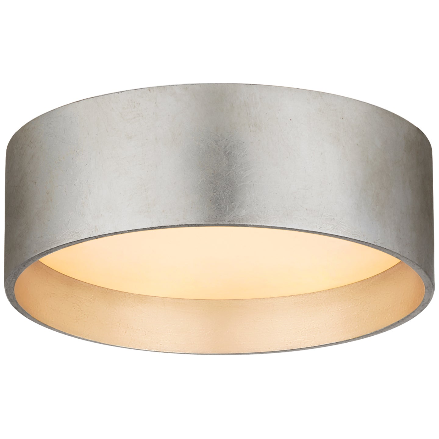 Visual Comfort Signature - S 4040BSL - LED Flush Mount - Shaw - Burnished Silver Leaf