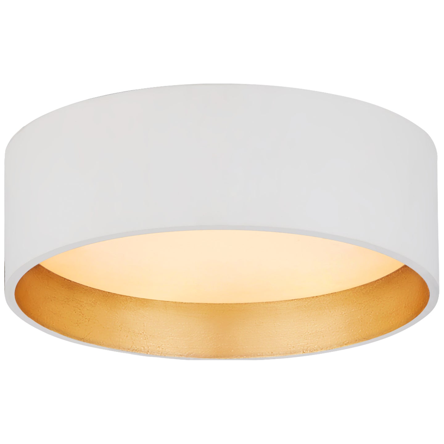 Visual Comfort Signature - S 4040WHT - LED Flush Mount - Shaw - Matte White