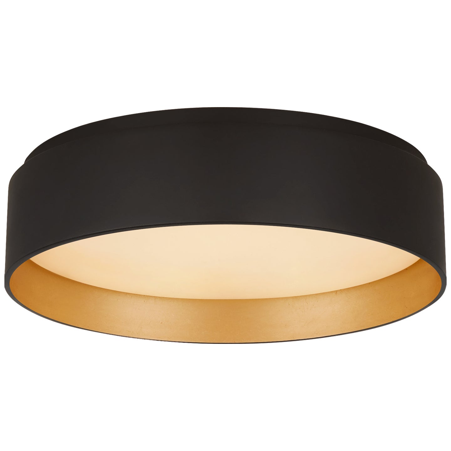 Visual Comfort Signature - S 4041BLK - LED Flush Mount - Shaw - Matte Black