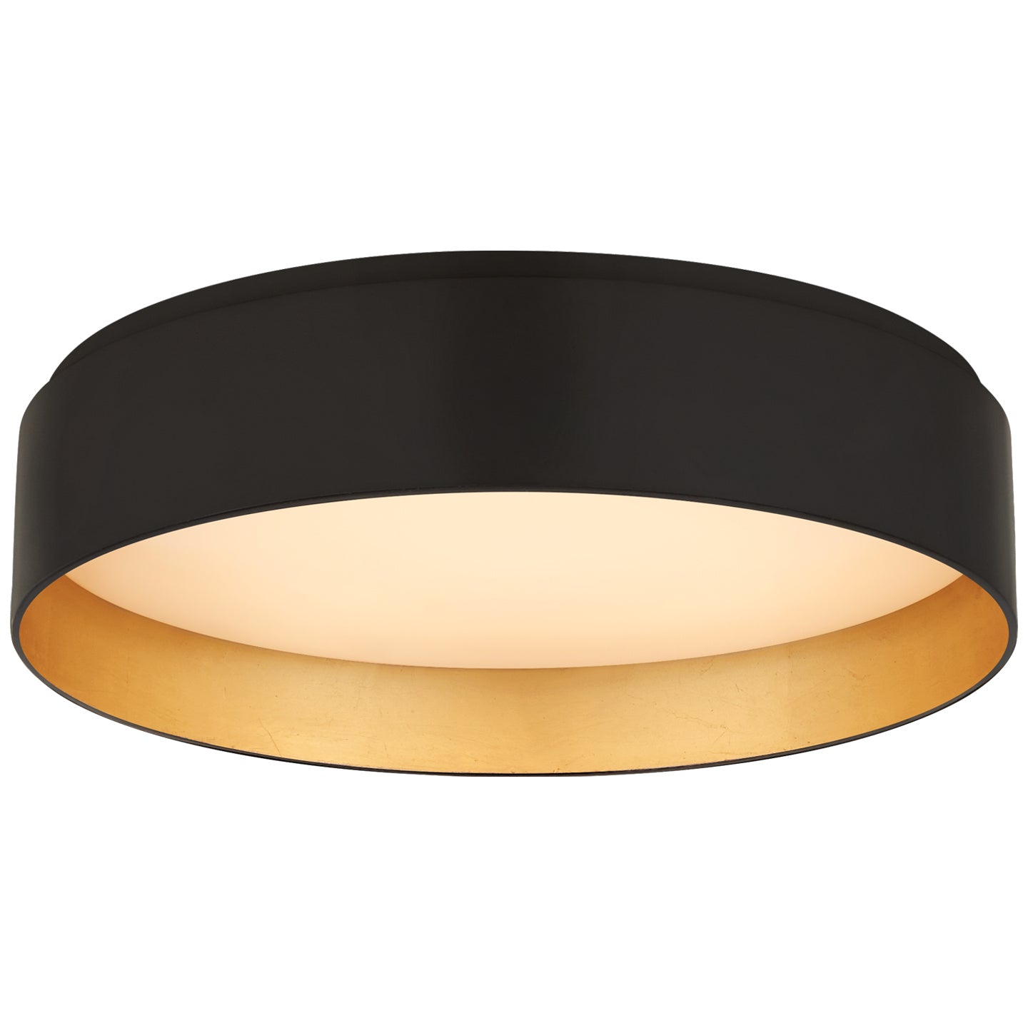 Visual Comfort Signature - S 4042BLK - LED Flush Mount - Shaw - Matte Black