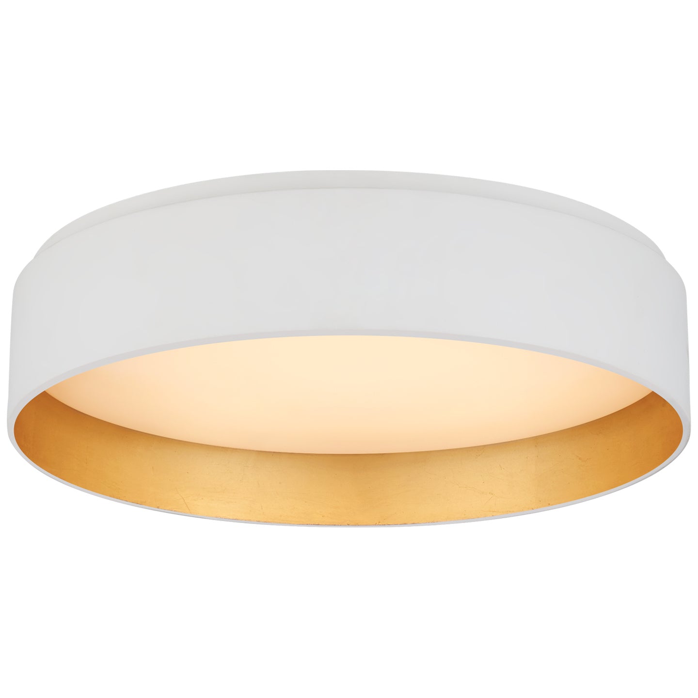 Visual Comfort Signature - S 4042WHT - LED Flush Mount - Shaw - Matte White