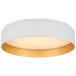 Visual Comfort Signature - S 4042WHT - LED Flush Mount - Shaw - Matte White