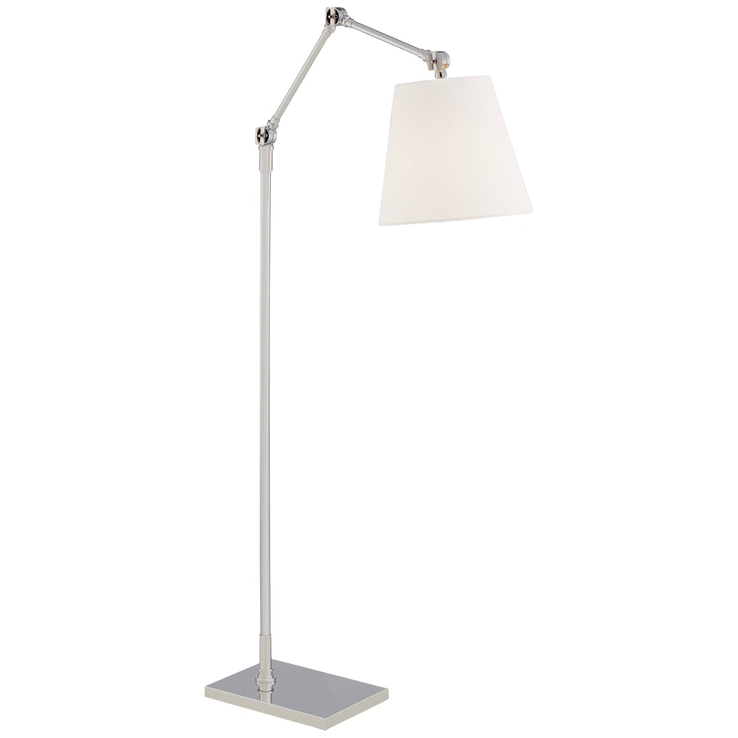 Visual Comfort Signature - SK 1115PN-L - One Light Floor Lamp - Graves - Polished Nickel