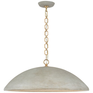 Visual Comfort Signature - SK 5355PGY - One Light Pendant - Elliot - Portland Gray