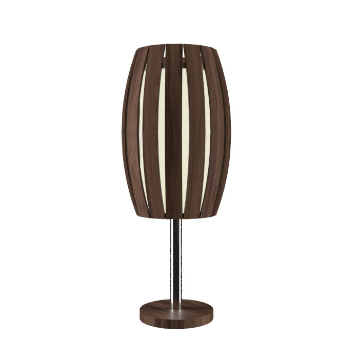 Accord Lighting - 7011.18 - One Light Table Lamp - Barrel - American Walnut