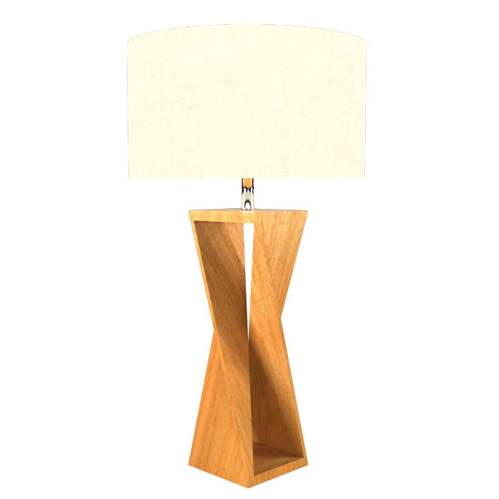 Accord Lighting - 7044.09 - One Light Table Lamp - Spin - Louro Freijo