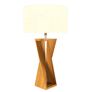 Accord Lighting - 7044.12 - One Light Table Lamp - Spin - Teak