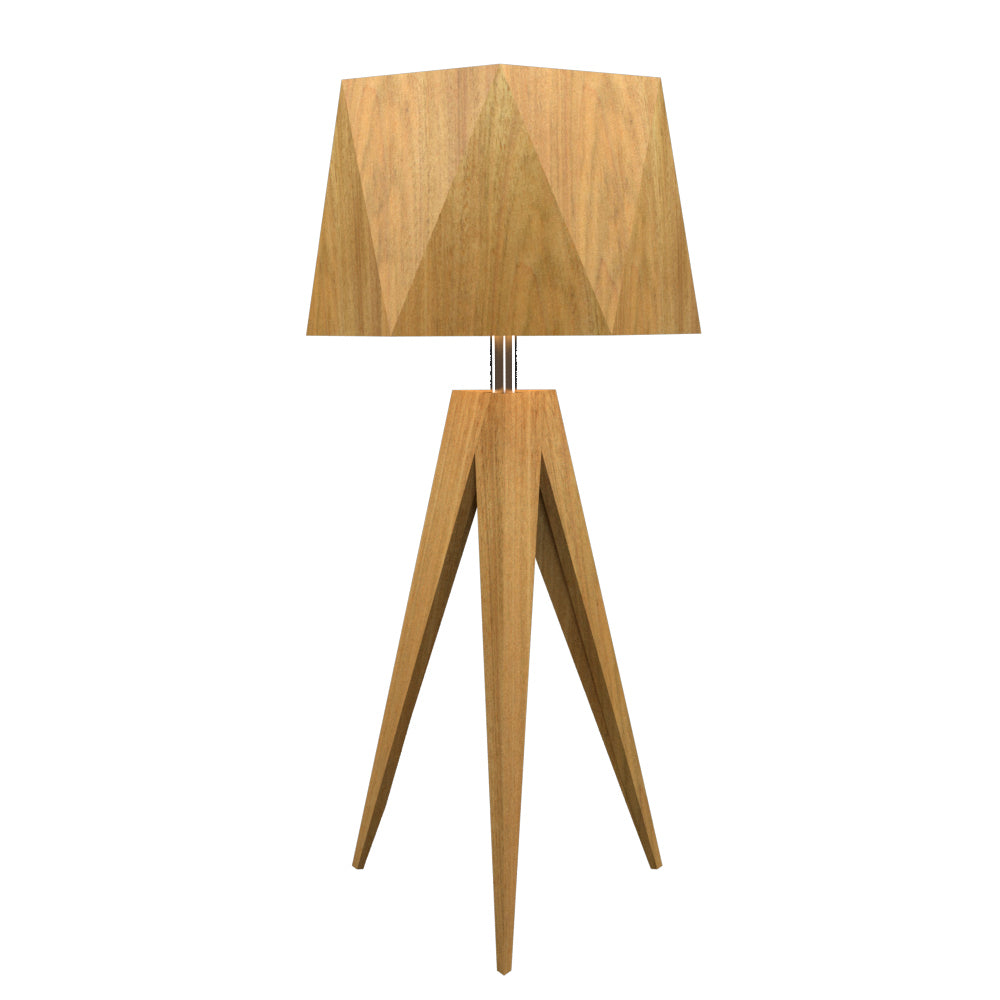 Accord Lighting - 7048.09 - One Light Table Lamp - Facet - Louro Freijo