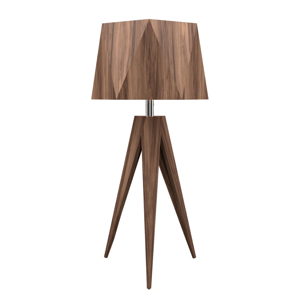 Accord Lighting - 7048.18 - One Light Table Lamp - Facet - American Walnut