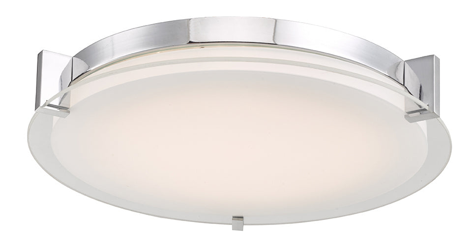 Abra - 30018FM-CH - LED Flushmount - Matrix - Chrome