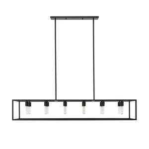 Acclaim Lighting - IN21003BK - 12 Light Island Pendant - Cobar - Matte Black