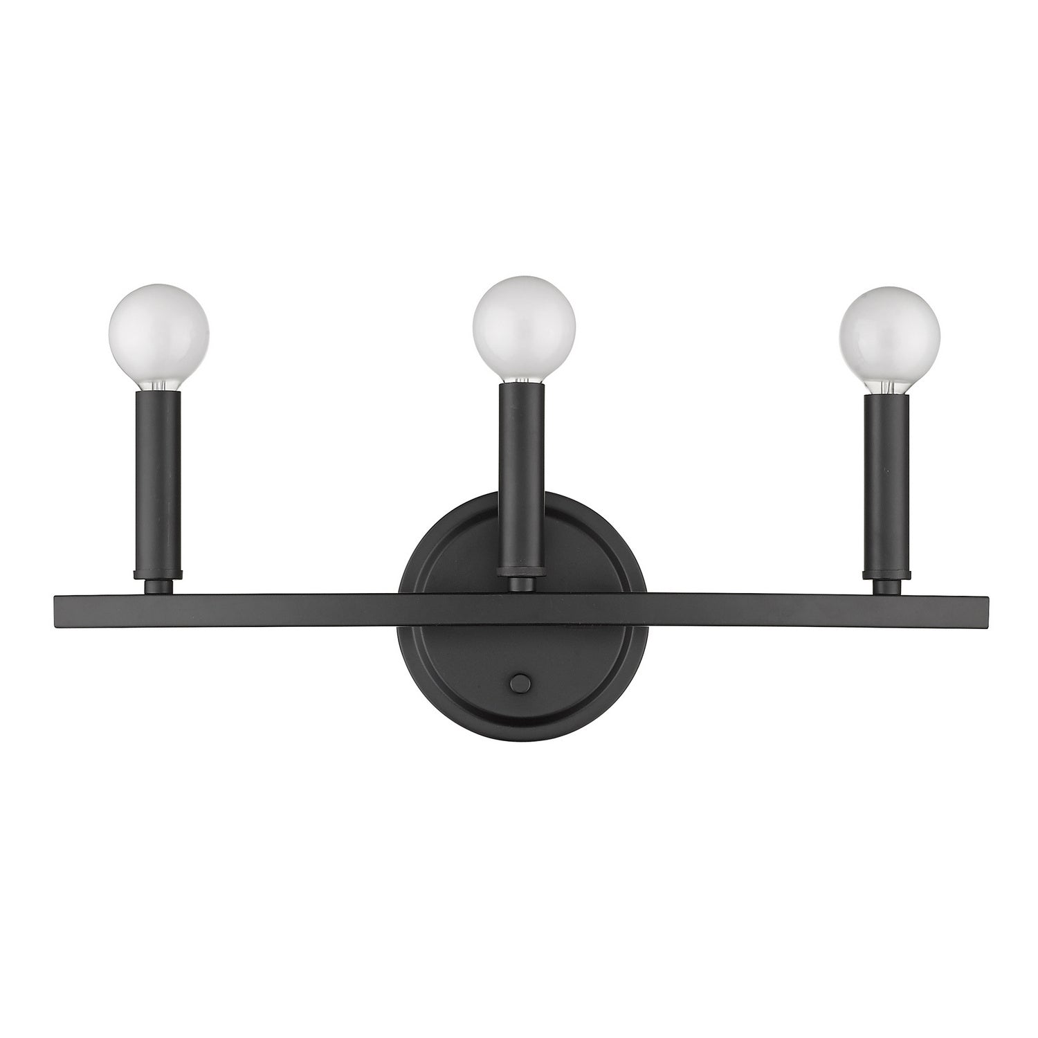 Acclaim Lighting - IN41155BK - Three Light Vanity - Sawyer - Matte Black