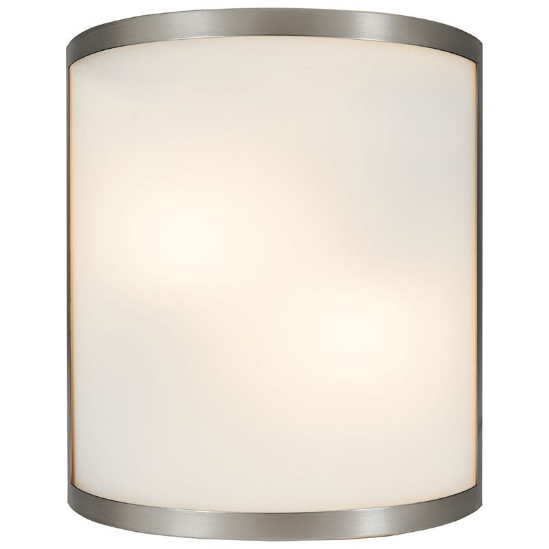 Access - 20439LEDDLP-BS/OPL - LED Wall Fixture - Artemis Basic - Brushed Steel