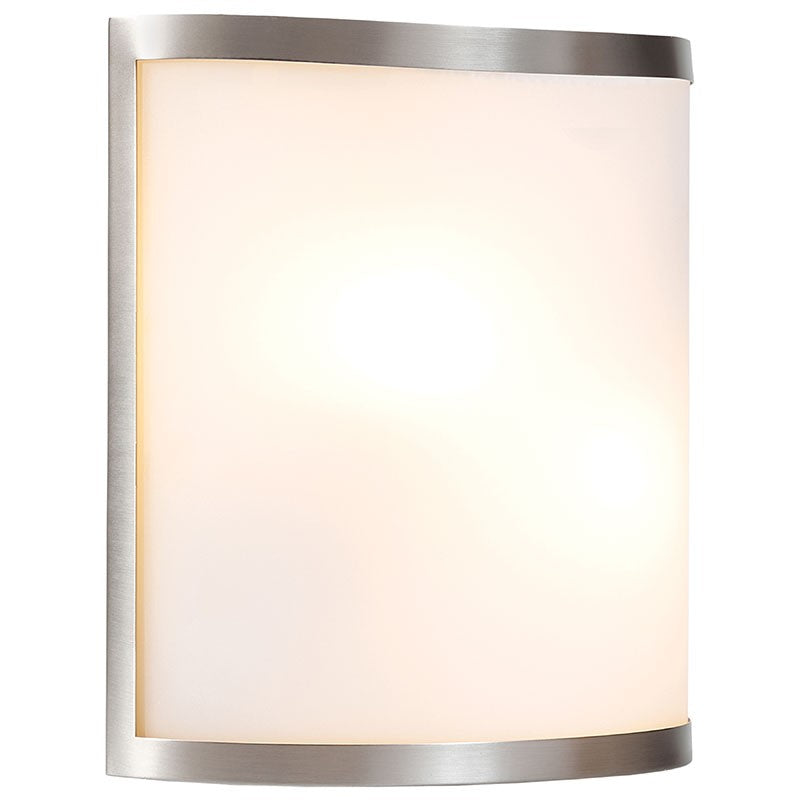 Access - 20439LEDDLP-BS/OPL - LED Wall Fixture - Artemis Basic - Brushed Steel