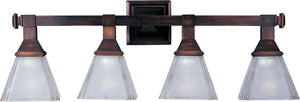 Maxim - 11079FTOI - Four Light Bath Vanity - Brentwood - Oil Rubbed Bronze