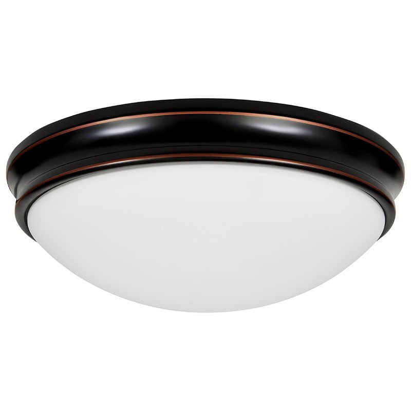 Access - 20724LEDDLP-ORB/OPL - LED Flush Mount - Atom - Oil Rubbed Bronze