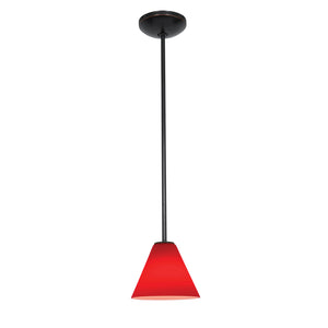 Access - 28004-3R-ORB/RED - LED Pendant - Martini - Oil Rubbed Bronze