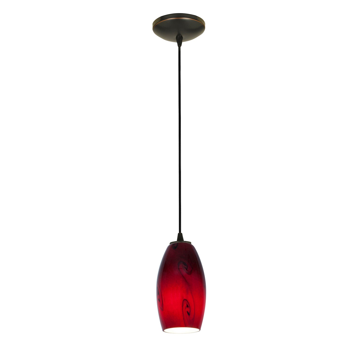 Access - 28011-3C-ORB/RUSKY - LED Pendant - Merlot - Oil Rubbed Bronze