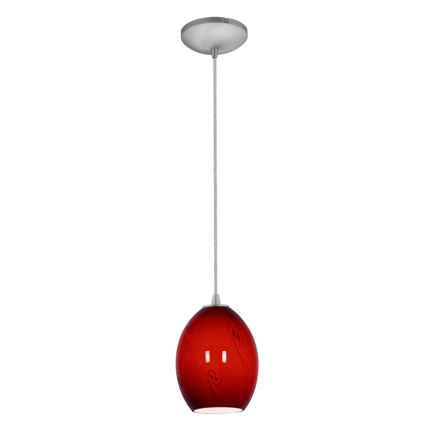 Access - 28023-3C-BS/RUSKY - LED Pendant - Brandy FireBird - Brushed Steel