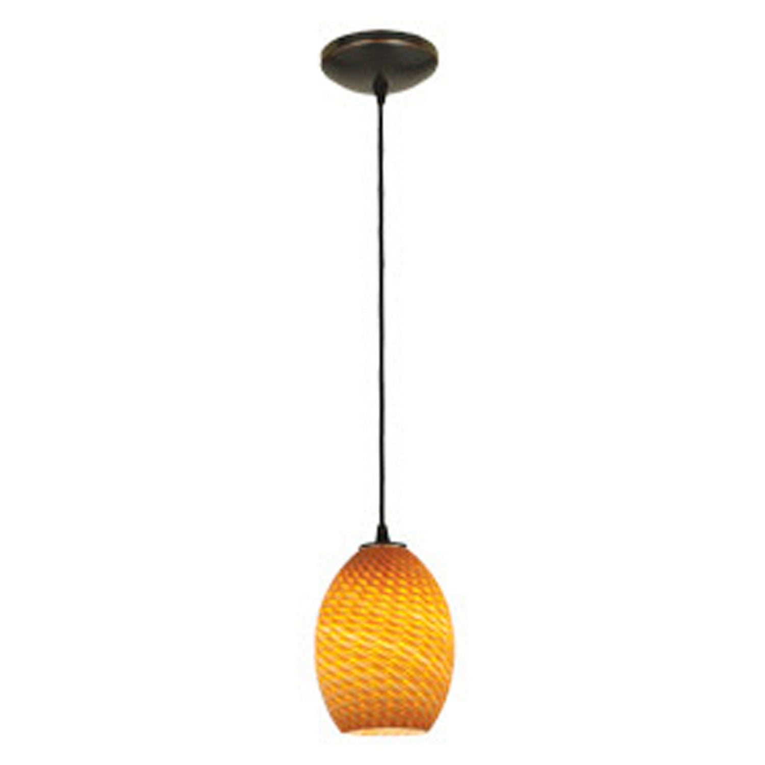 Access - 28023-3C-ORB/AMBFB - LED Pendant - Brandy FireBird - Oil Rubbed Bronze