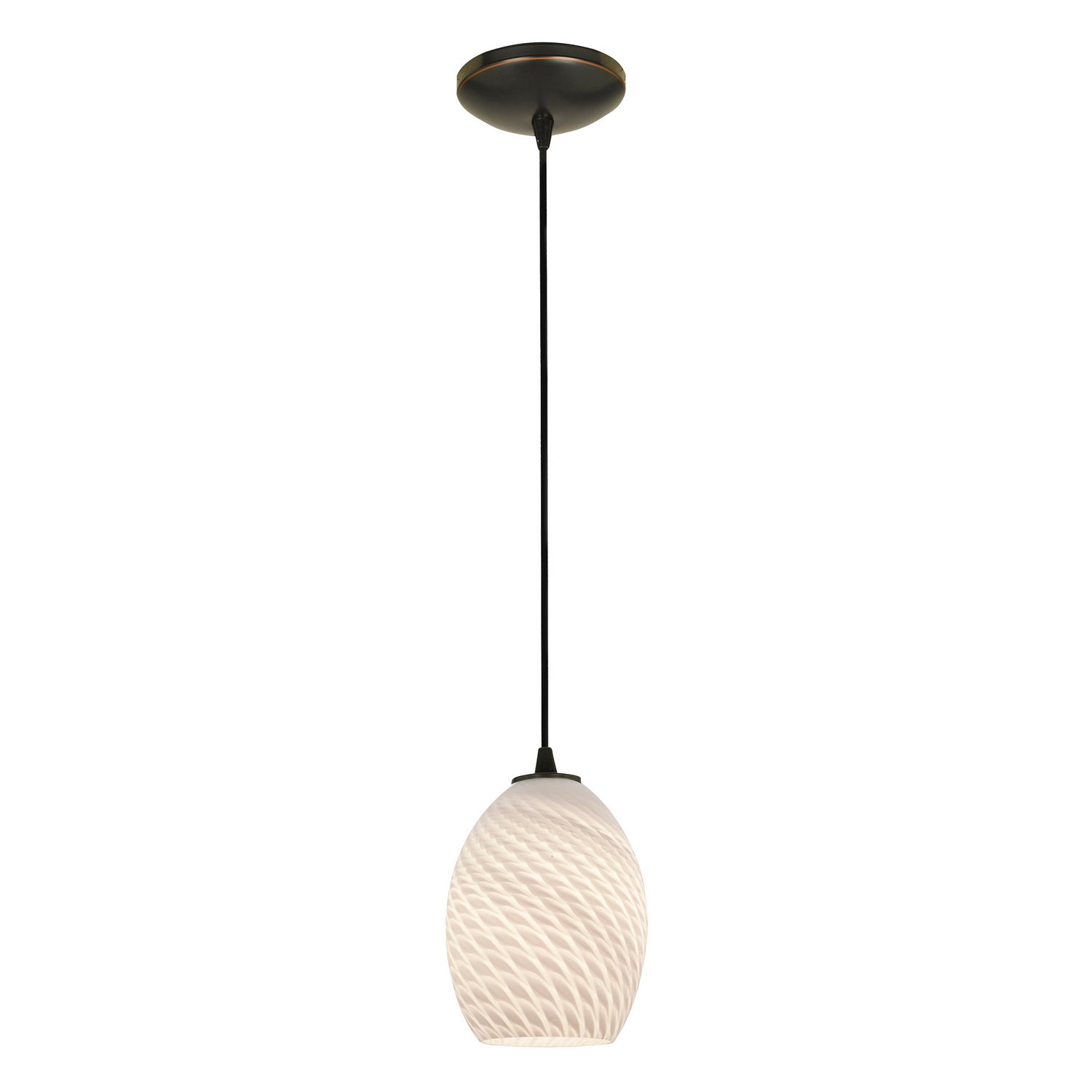 Access - 28023-3C-ORB/WHTFB - LED Pendant - Brandy FireBird - Oil Rubbed Bronze