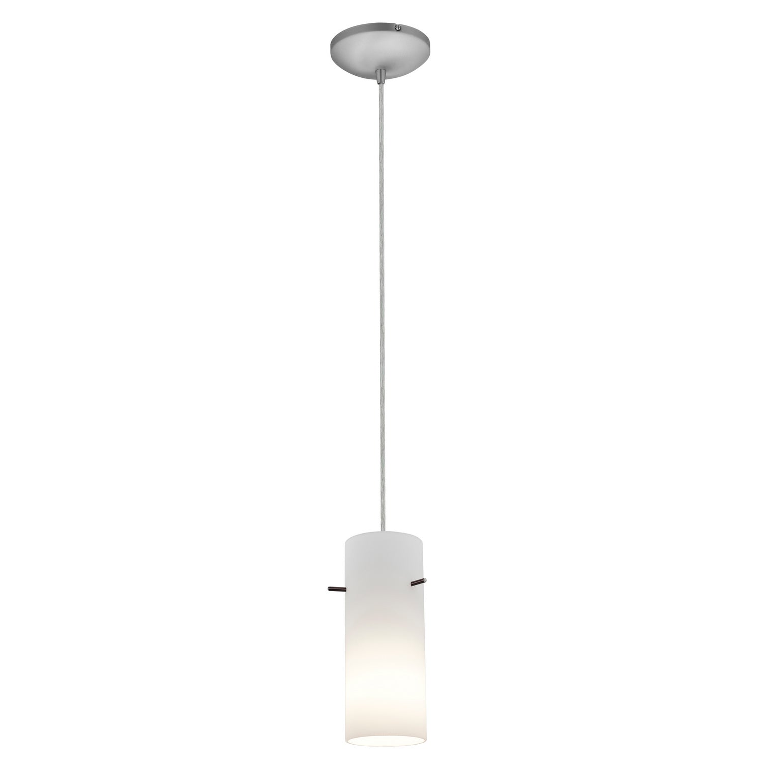 Access - 28030-3C-BS/OPL - LED Pendant - Cylinder - Brushed Steel