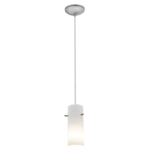 Access - 28030-3C-BS/OPL - LED Pendant - Cylinder - Brushed Steel