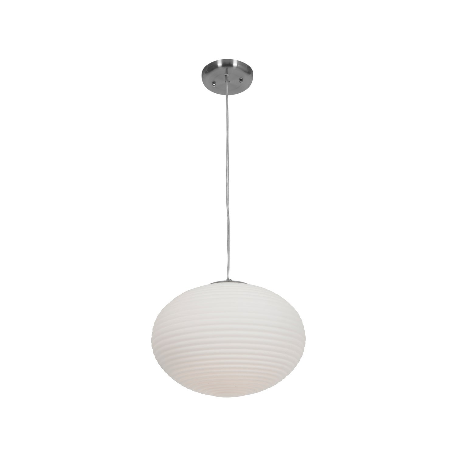 Access - 50180LEDDLP-BS/OPL - LED Pendant - Callisto - Brushed Steel