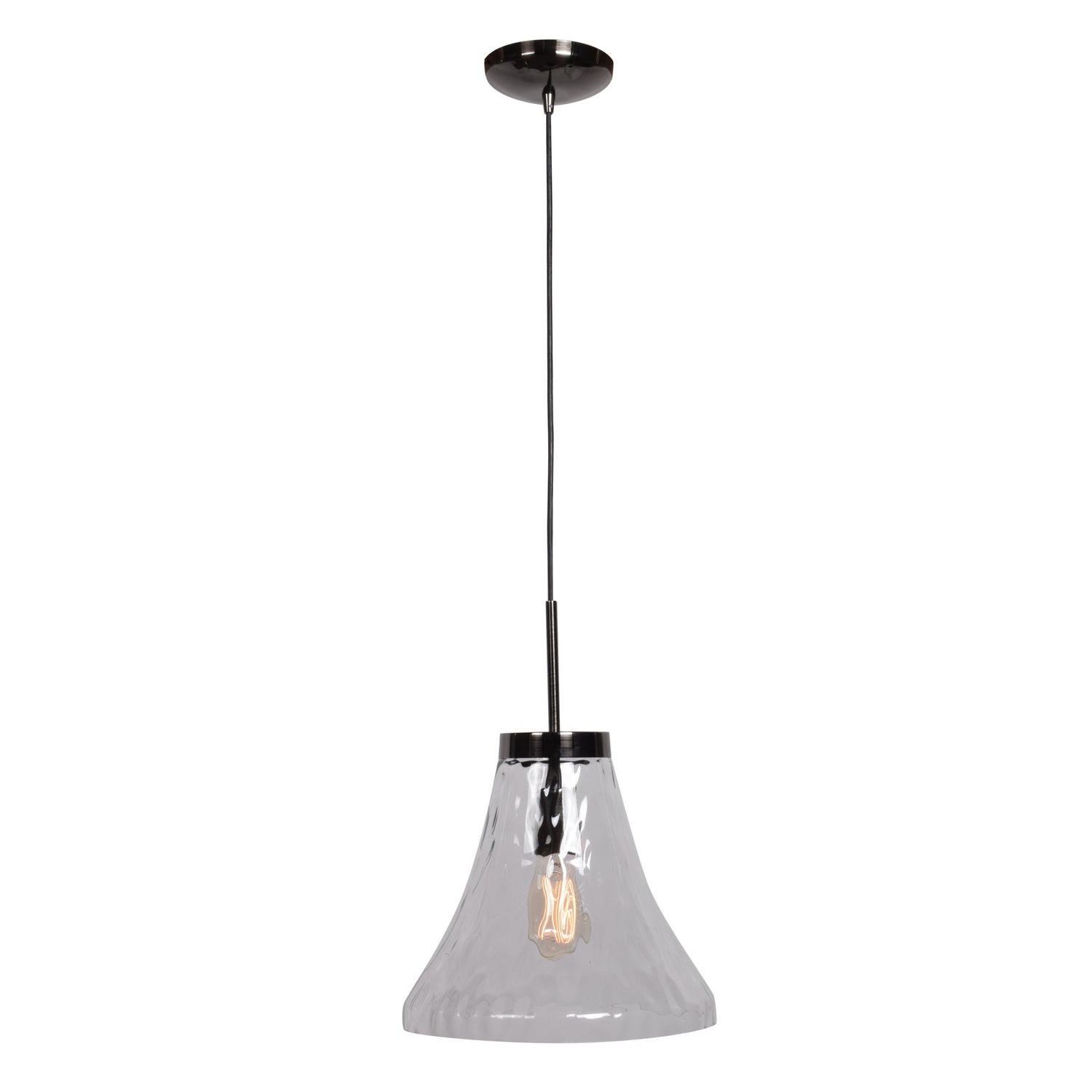 Access - 63990LEDDLP-BCH/CLR - LED Pendant - Safi - Black Chrome