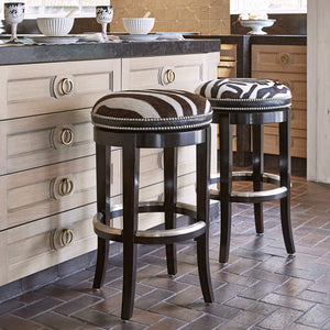 Ambella Home - 03534-520-011 - Counter Stool - Zebrano