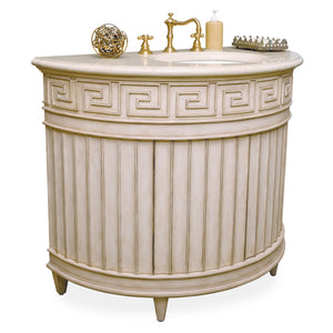 Ambella Home - 06801-110-411 - Sink Chest - Fluted