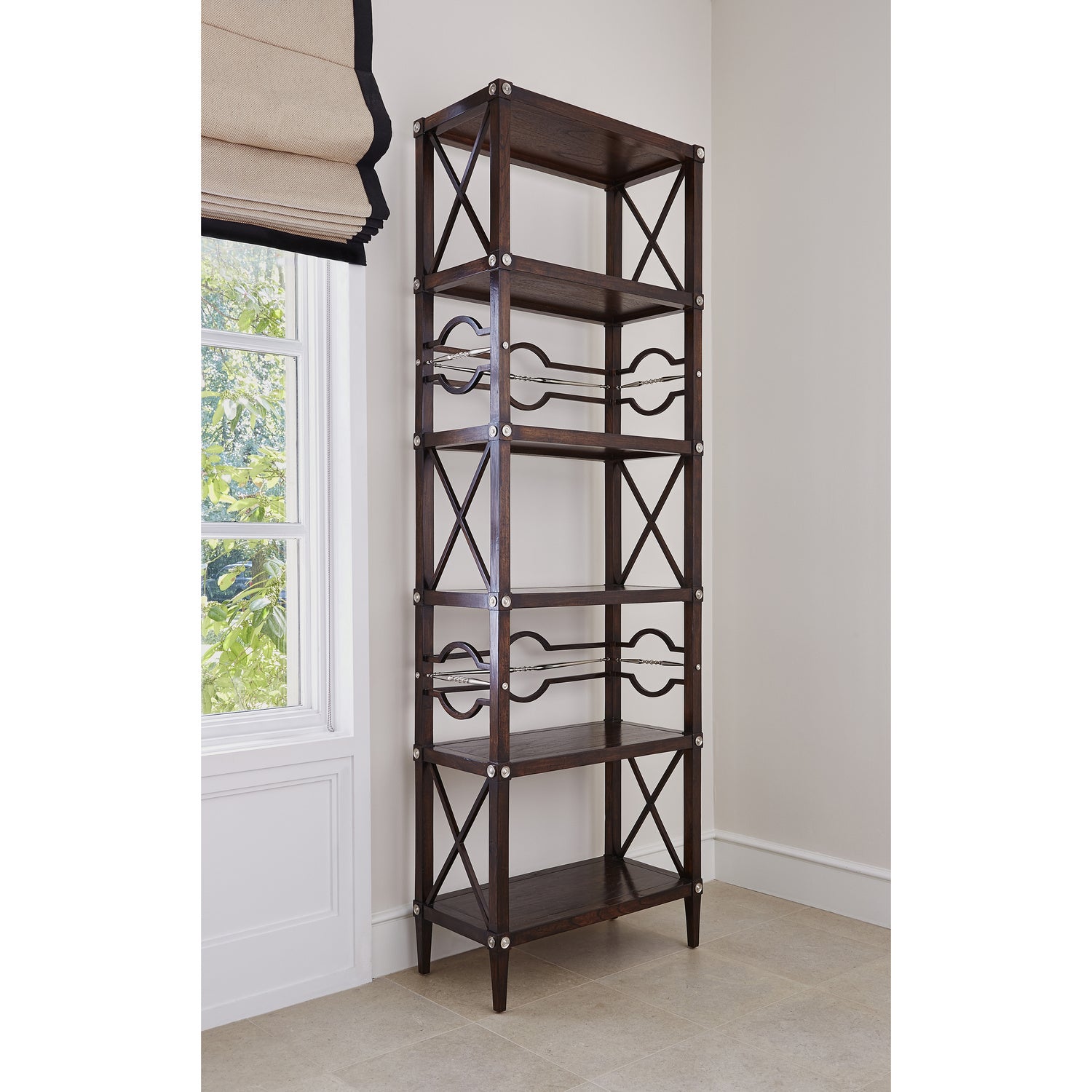 Ambella Home - 17554-800-001 - Etagere - Spindle - Walnut