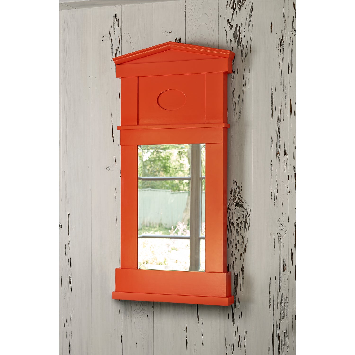 Ambella Home - 27055-980-050 - Mirror - Pediment - Orange