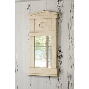 Ambella Home - 27055-980-150 - Mirror - Pediment - Antique White