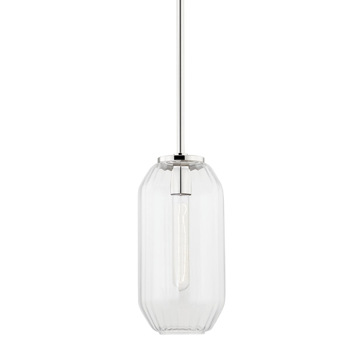 Hudson Valley - 1508-PN - One Light Pendant - Bennett - Polished Nickel