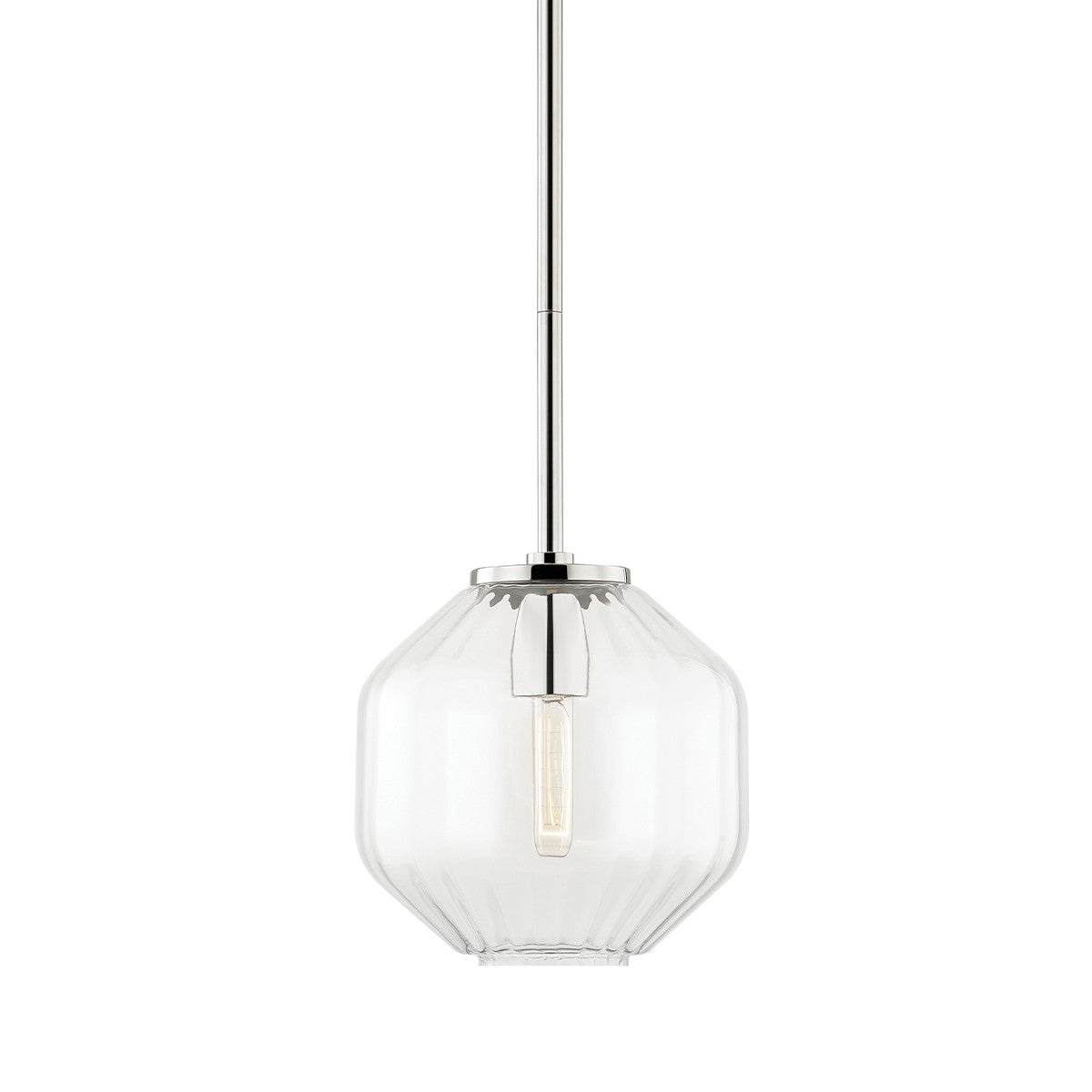 Hudson Valley - 1509-PN - One Light Pendant - Bennett - Polished Nickel