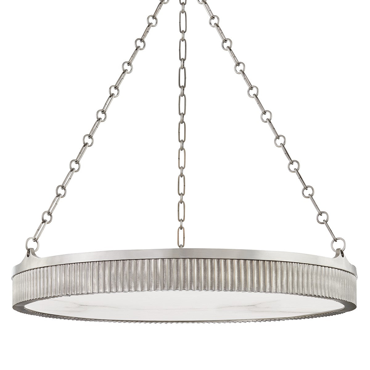 Hudson Valley - 532-AN - Eight Light Pendant - Lynden - Antique Nickel