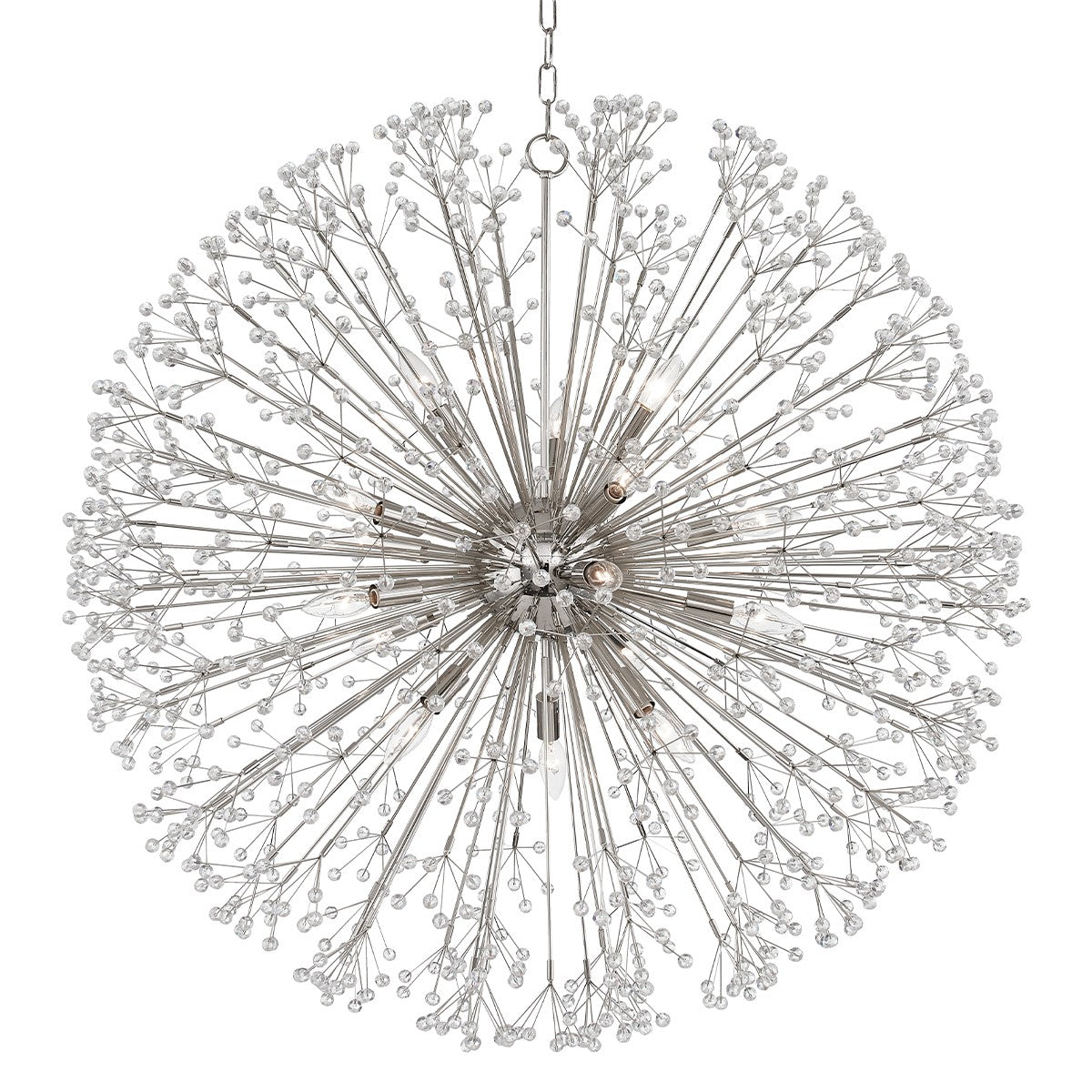 Hudson Valley - 6039-PN - 16 Light Chandelier - Dunkirk - Polished Nickel